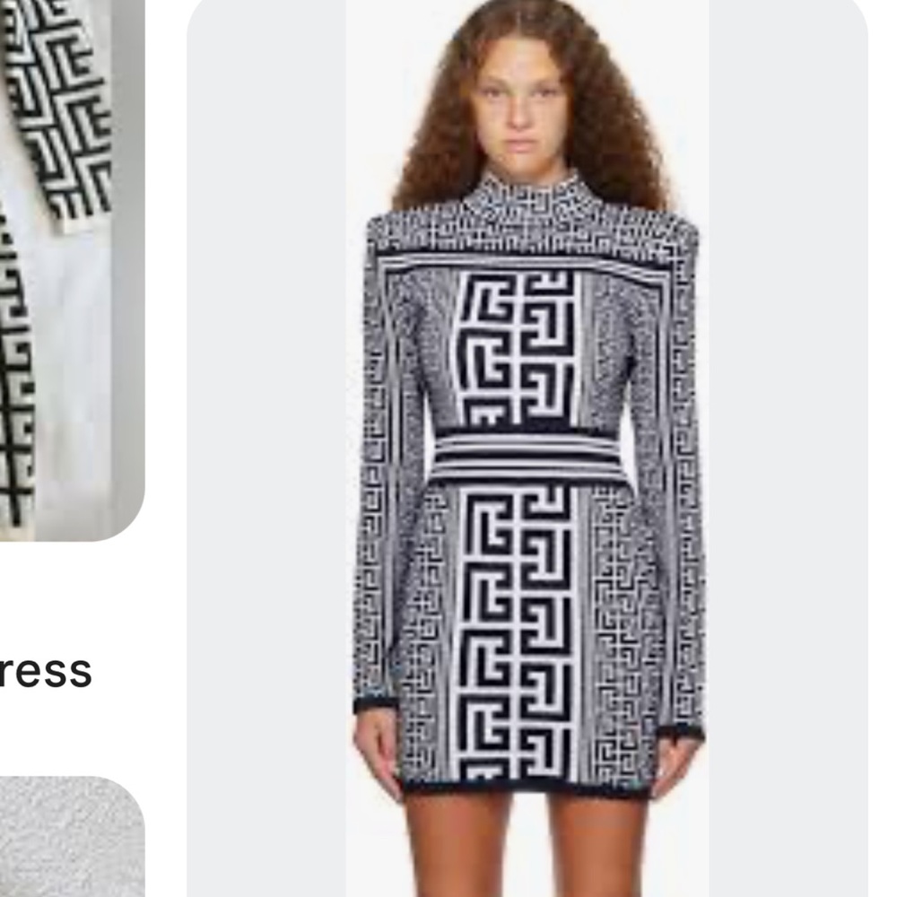 Boho Chic long sleeve sweater dress small NWT